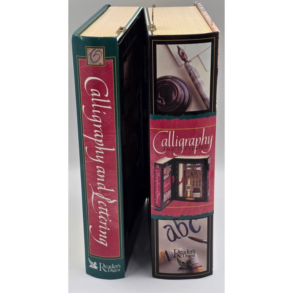 Calligraphy &‎ Letters Beginners Kit Set Pen Ink How To Project Book - Picture 3 of 7